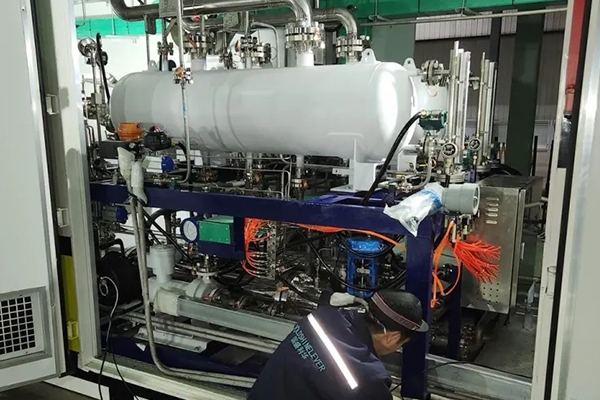  自主研發、設計、生產！內蒙古首套制氫系統走出國門