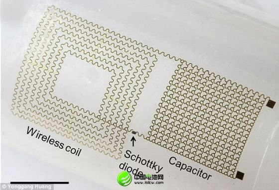 用于這類電池的無線電力傳輸系統將使這些電池無需直接接觸就可充電。