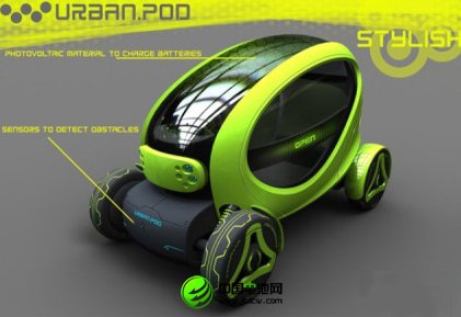 高科技光伏概念車