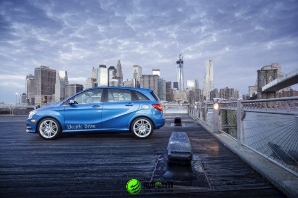 百公里加速不足10秒 組圖：奔馳B級(jí)電動(dòng)汽車