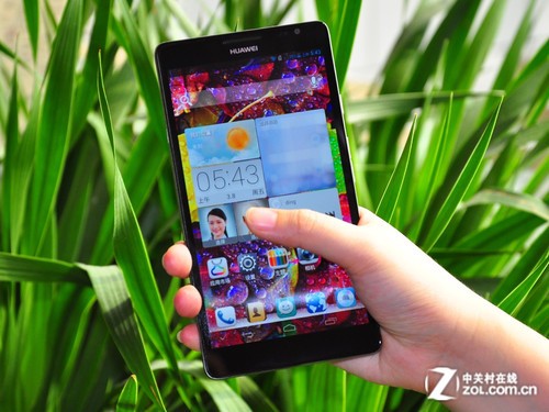 6.1英寸最大屏手機 四核華為Mate首測 