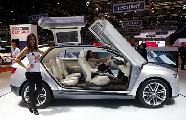 怎一個酷字了得 看看日內(nèi)瓦車展純電動新車
