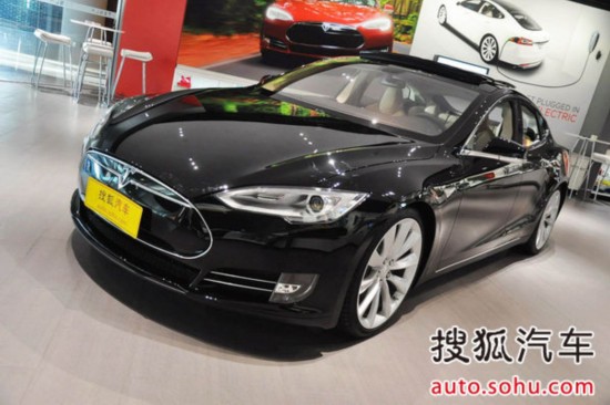 Tesla Model S 實拍 外觀 圖片