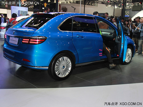 比亞迪和戴姆勒合作產品騰勢電動車上市 售價36.9萬