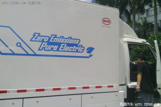 比亞迪電動卡車曝光 將主攻城市物流