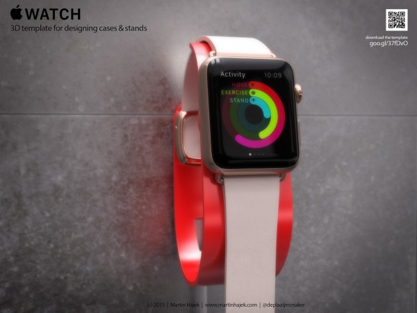 知名設(shè)計(jì)師Martin Hajek帶來Apple Watch概念充電支架