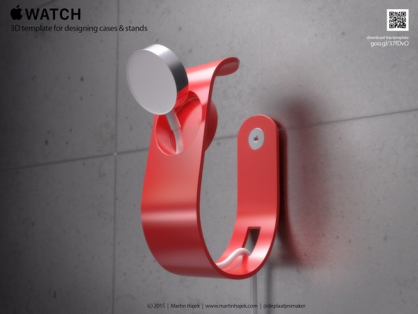 知名設(shè)計(jì)師Martin Hajek帶來Apple Watch概念充電支架
