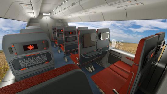 超級高鐵列車細(xì)節(jié)：比飛機(jī)頭等艙還豪華