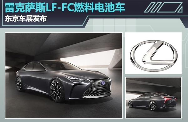 雷克薩斯推出LF-FC燃料電池車 東京車展發布