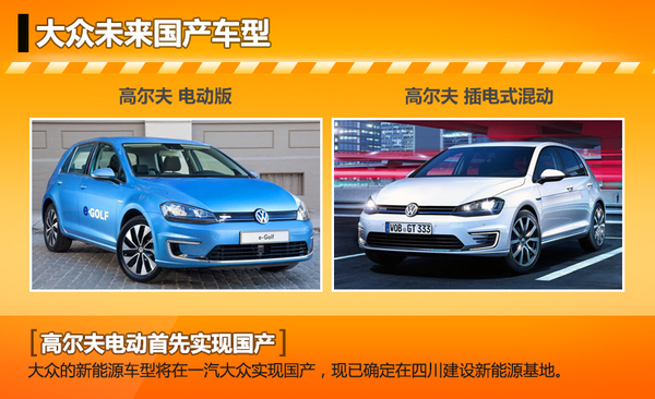 大眾汽車打造新能源平臺 續航里程達500公里