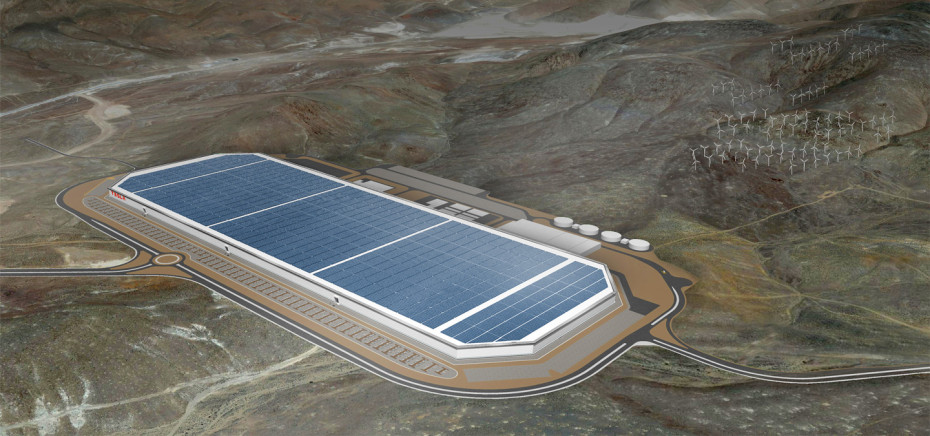 Gigafactory電腦生成效果圖