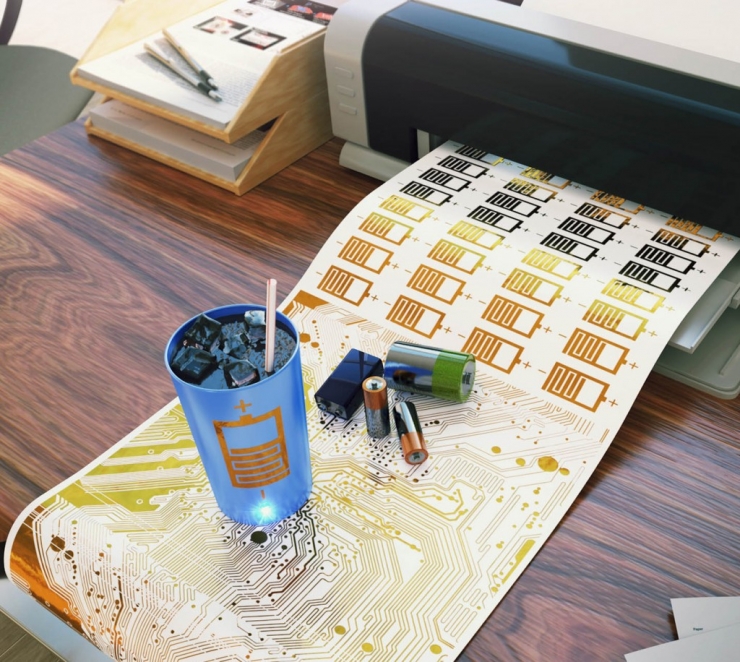 家用打印機就能造出“超薄電池” 可穿戴設備有救了？ 