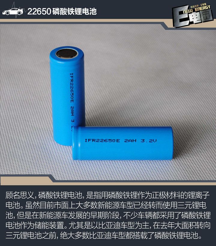 三元鋰電池逐漸成為主流 淺談新能源汽車電池分類
