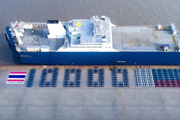 發(fā)運(yùn)破萬！新一批BYD ATTO 3起航發(fā)往泰國