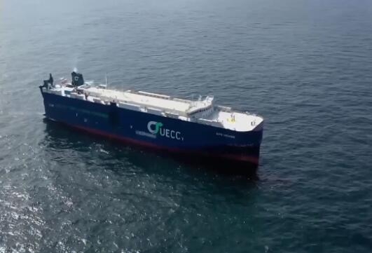 新能源車出口量持續攀升 中國船企拿下全球汽車運輸船新船訂單