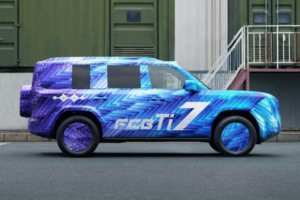 方程豹鈦7官方偽裝照曝光 霸氣方盒子“一眼大”