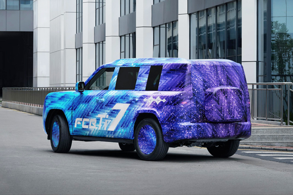 方程豹鈦7官方偽裝照曝光 霸氣方盒子“一眼大”