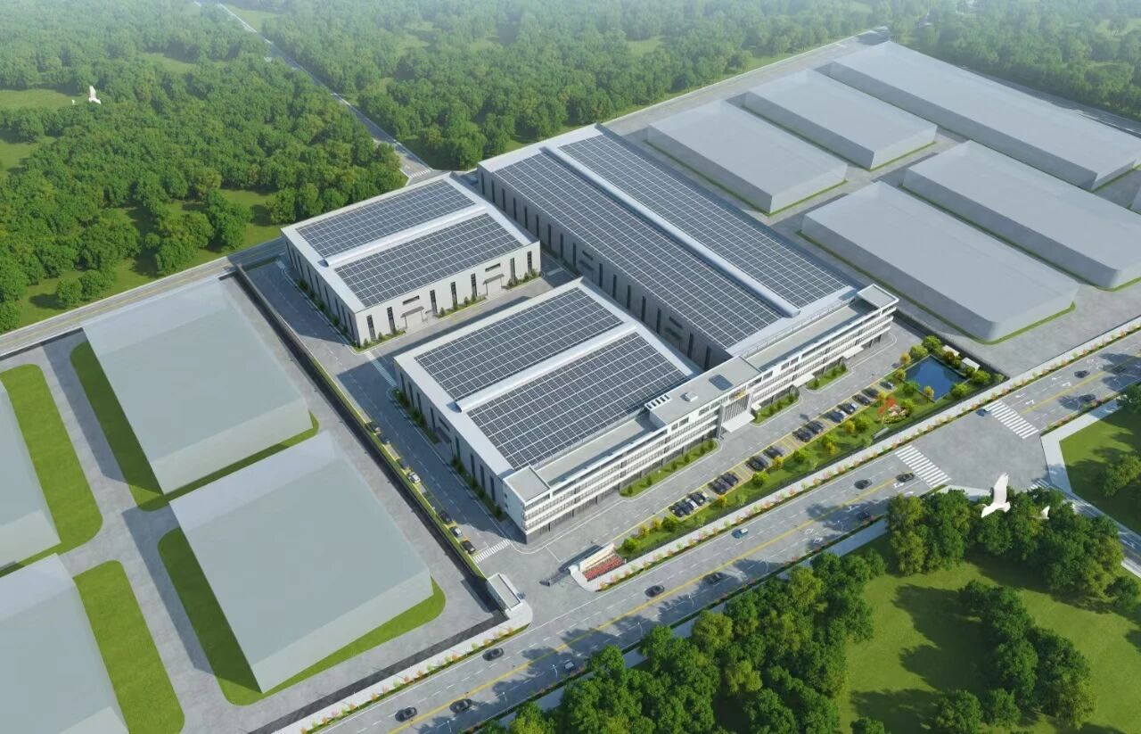 上海運科西南總部及研發(fā)生產(chǎn)基地項目效果圖