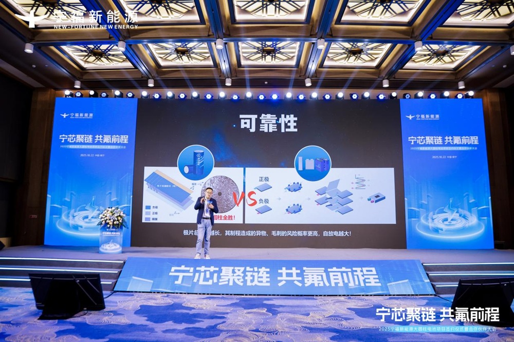 氟芯電池新品發布會