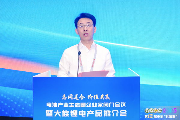 中關村新型電池技術創新聯盟理事長、電池“達沃斯”執行主席于清教