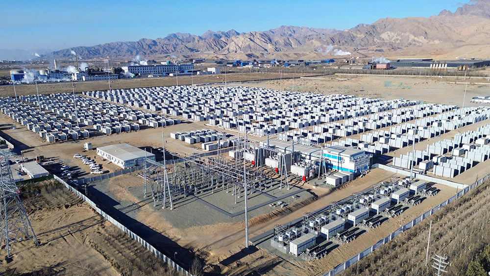 圖：遠(yuǎn)景景怡查干哈達(dá)儲能電站