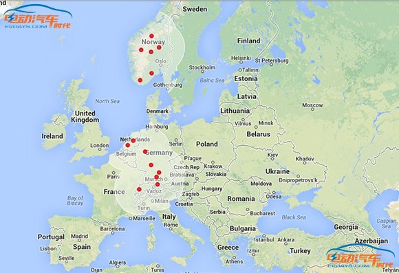中美歐電動車充換電站差距大比拼 任重道遠