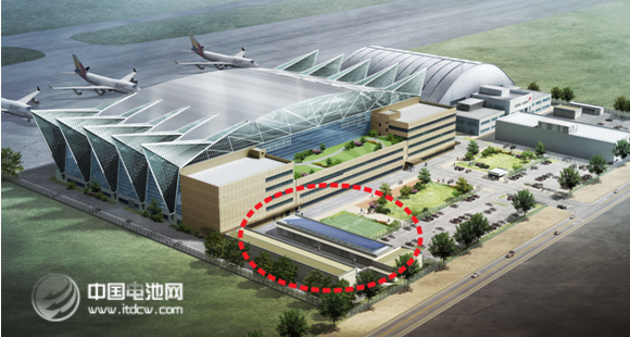 韓亞航空“綠色環保太陽能發電機組”建成投運