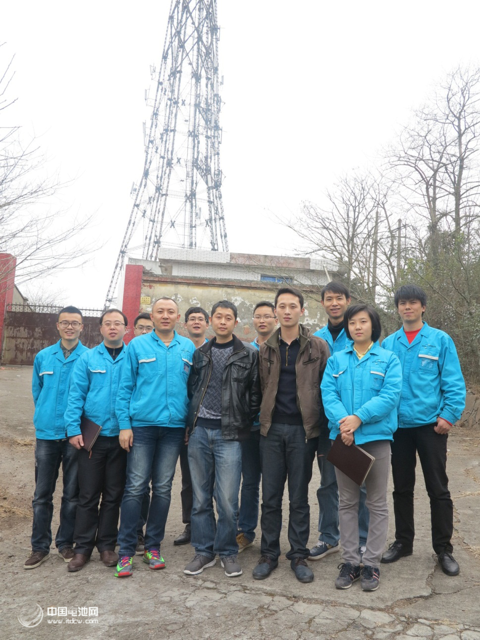 四川德陽博力迅電池員工參觀調研通信基站