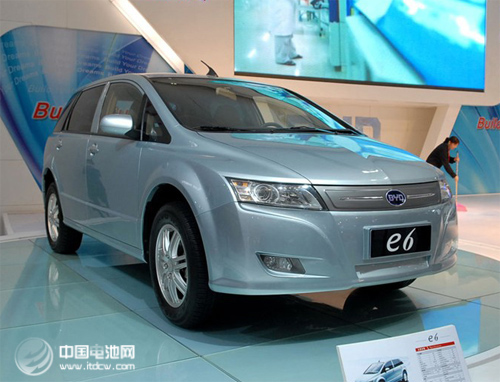 比亞迪牌e6純電動(dòng)車