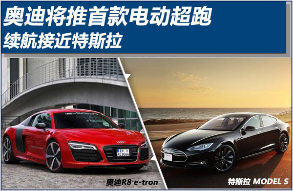 奧迪將推首款電動超跑 續航能力接近特斯拉