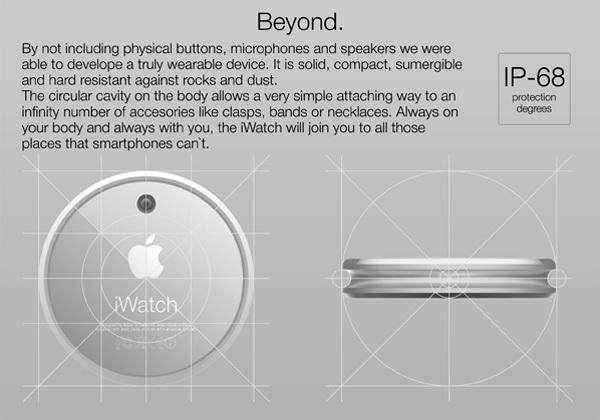 蘋果iWatch圓形外觀設計  這是你的菜嗎？