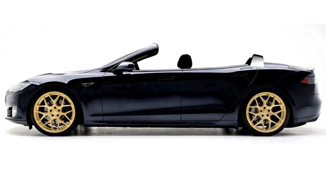 特斯拉Model S敞篷版將問世 首批100輛訂單來自中國