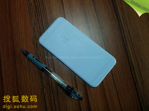 蘋果iPhone 6最新諜照曝光 后蓋或?yàn)槿X合金設(shè)計(jì)