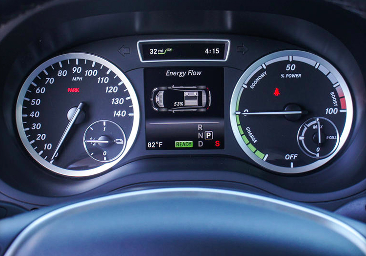 使用特斯拉的電池組 奔馳B級電動車能跑多遠(yuǎn)？