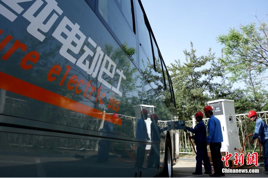 首屆環青海湖（國際）電動汽車挑戰賽車輛調試完成