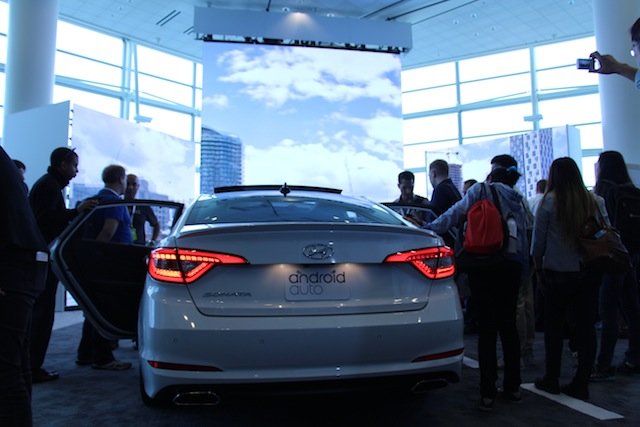 試駕Android Auto汽車：汽車里裝著一個Google Now