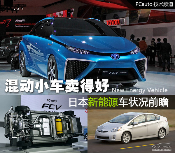 日本新能源車狀況前瞻 混動小車賣得最好
