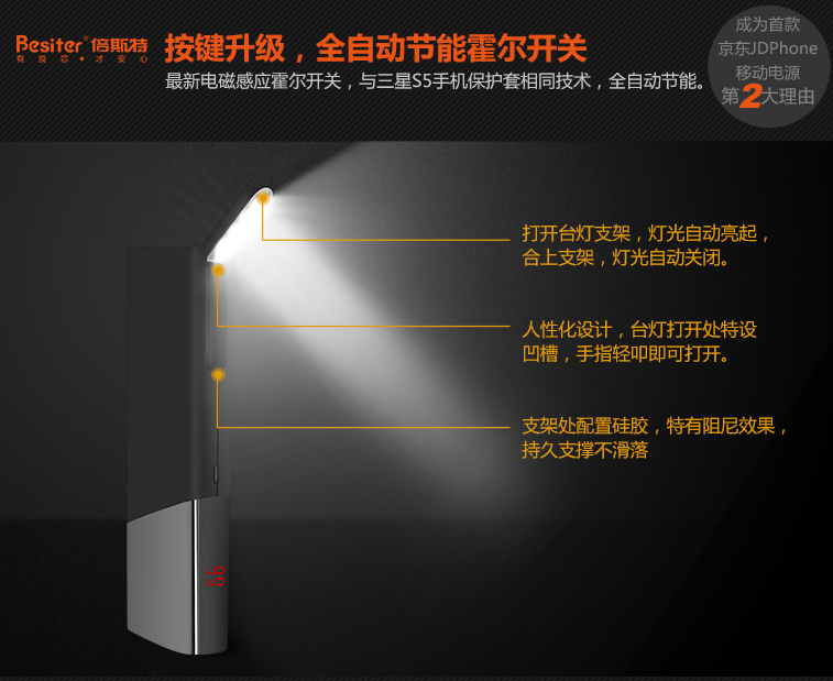 【獨家揭秘】倍斯特天王星成京東JDPhone移動電源理由