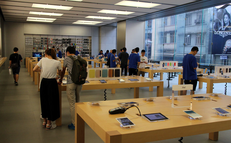 蘋果iPhone 6香港發(fā)布當(dāng)日：黃牛猖獗加價(jià)收貨