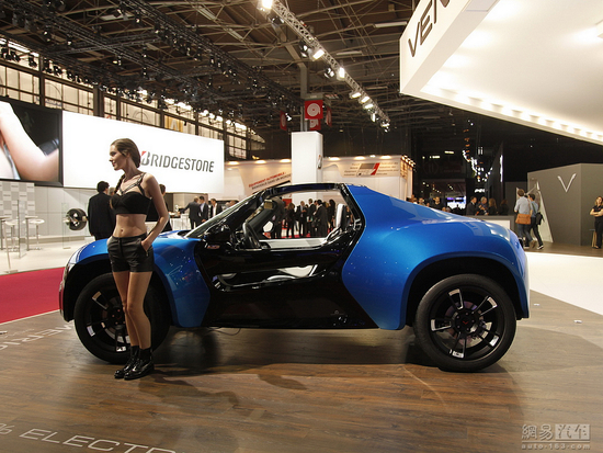 另類電動超跑 Venturi America巴黎亮相