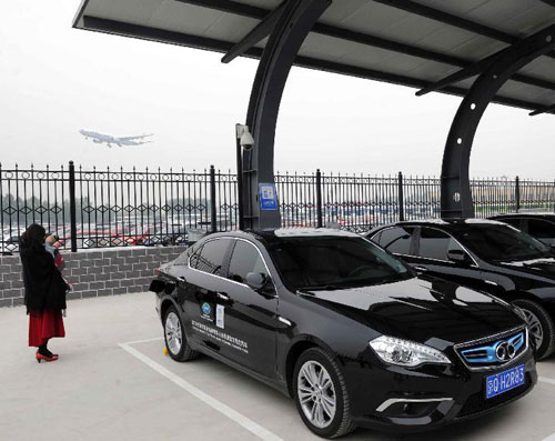 新能源車助現APEC藍 北京品牌輝映國際秀場