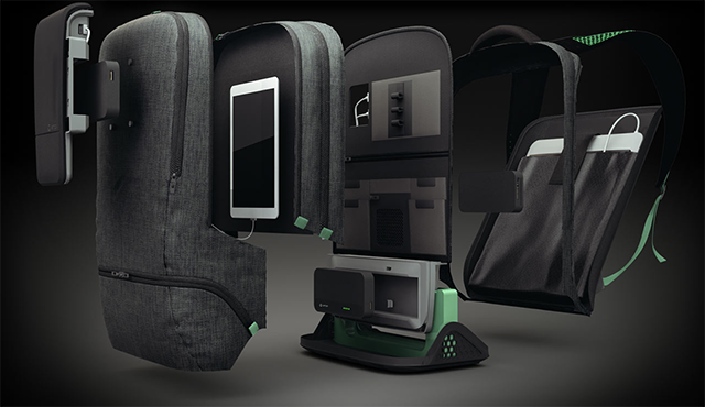 “AMPL”一款智能化的充電背包 隨時隨地有電