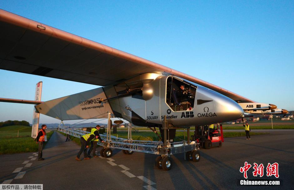 全球最大太陽能飛機運往阿聯酋 準備環球飛行