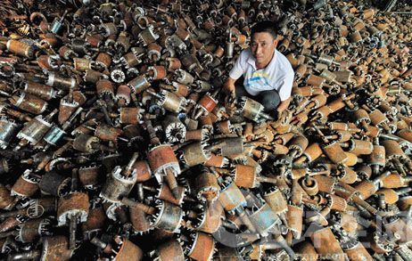 沈陽：拆卸廢舊電池污染三年被判有期徒刑罰數萬