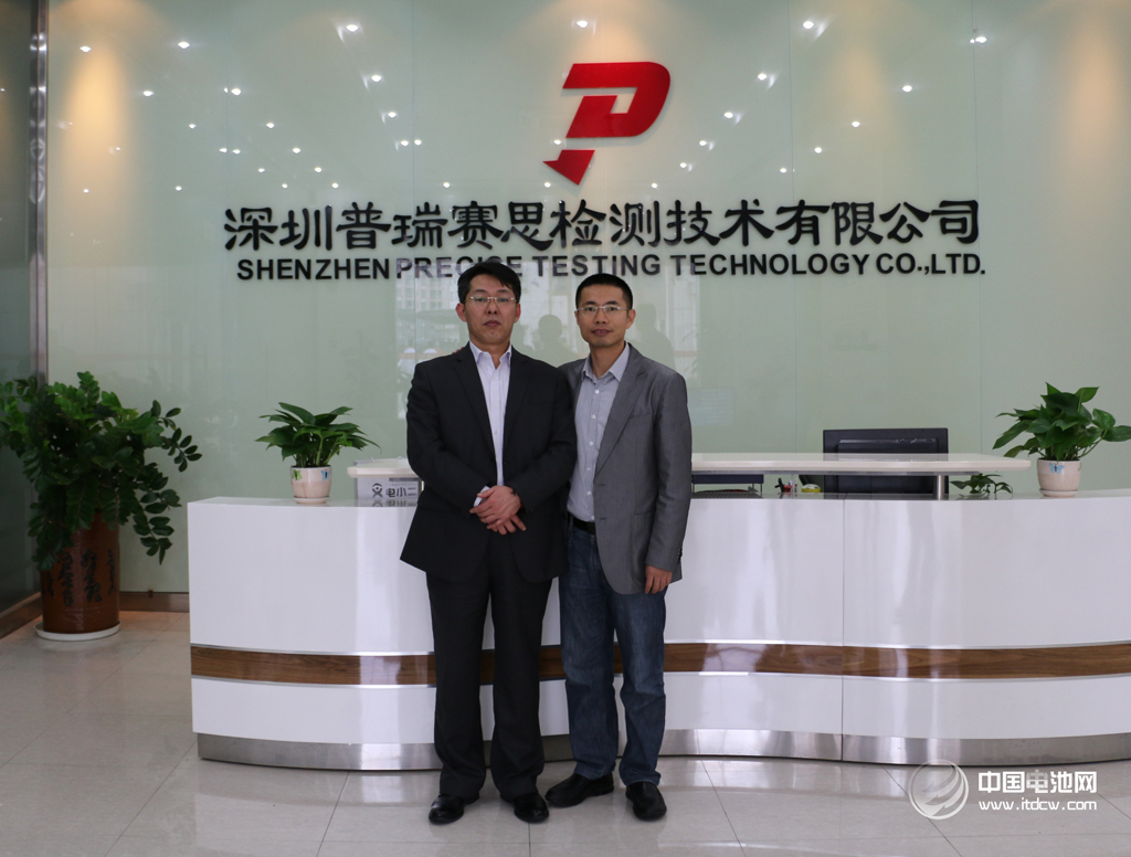 中國電池網于清教一行在欣旺達調研考察