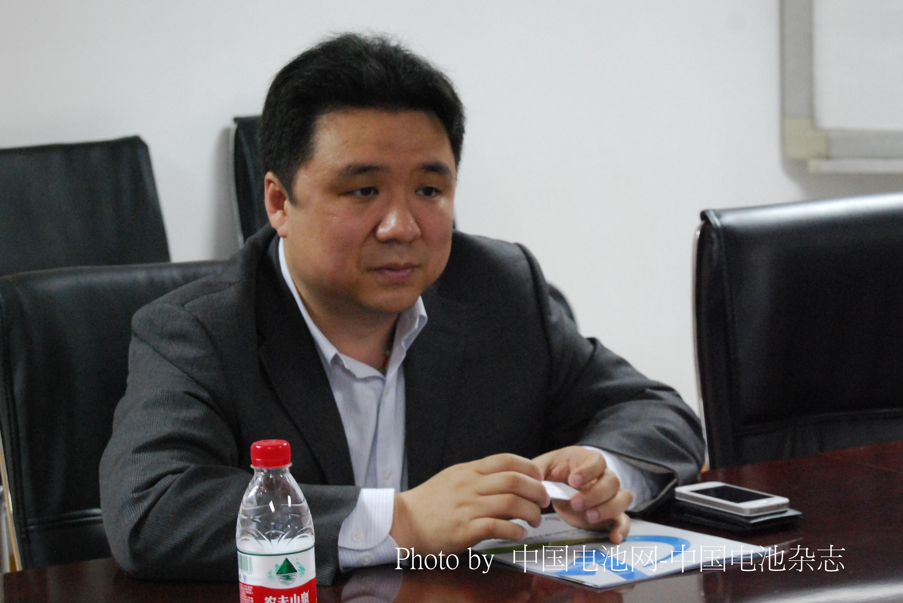 環宇集團總裁 程志杰 中國電池網資料圖片