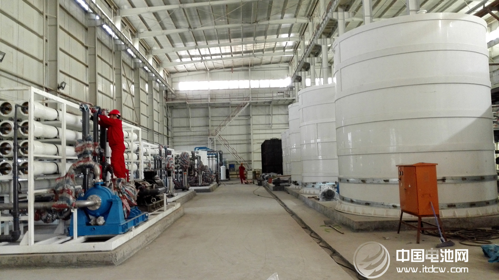 青海恒信融鋰業2000噸電池級碳酸鋰投料試車