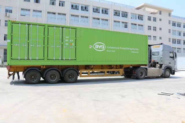 比亞迪US2202項目集裝箱儲能系統再次出貨美國