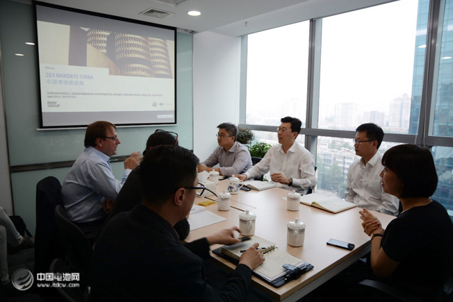 中國電動汽車百人會與寶馬集團交流“零排放（ZEV）機制”