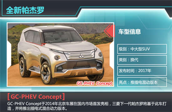 三菱發(fā)力新能源  3款插電混合動(dòng)力車型將推出